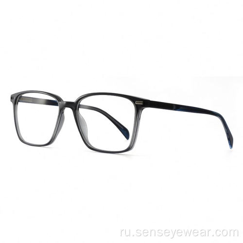 Квадратная мода эко ацетат оптических очков очки